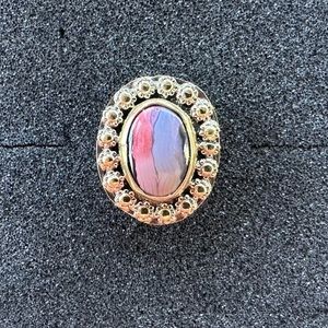 M&S Rainbow Agate ring
